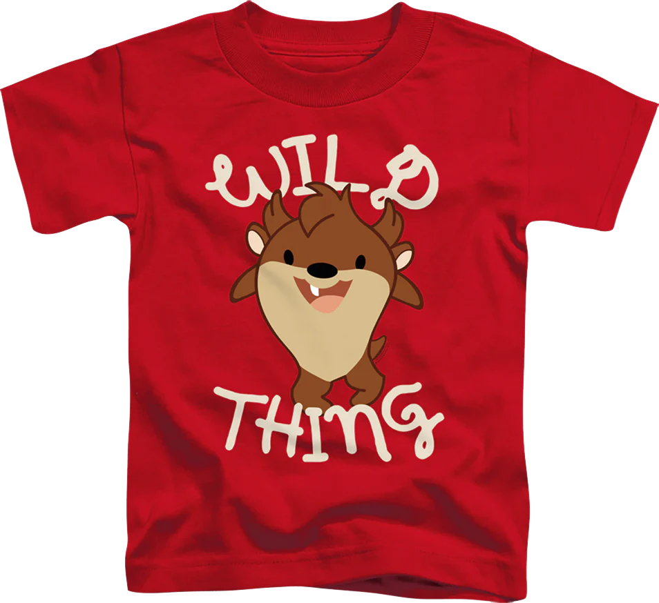 Youth Wild Thing Baby Taz Looney Tunes Shirt