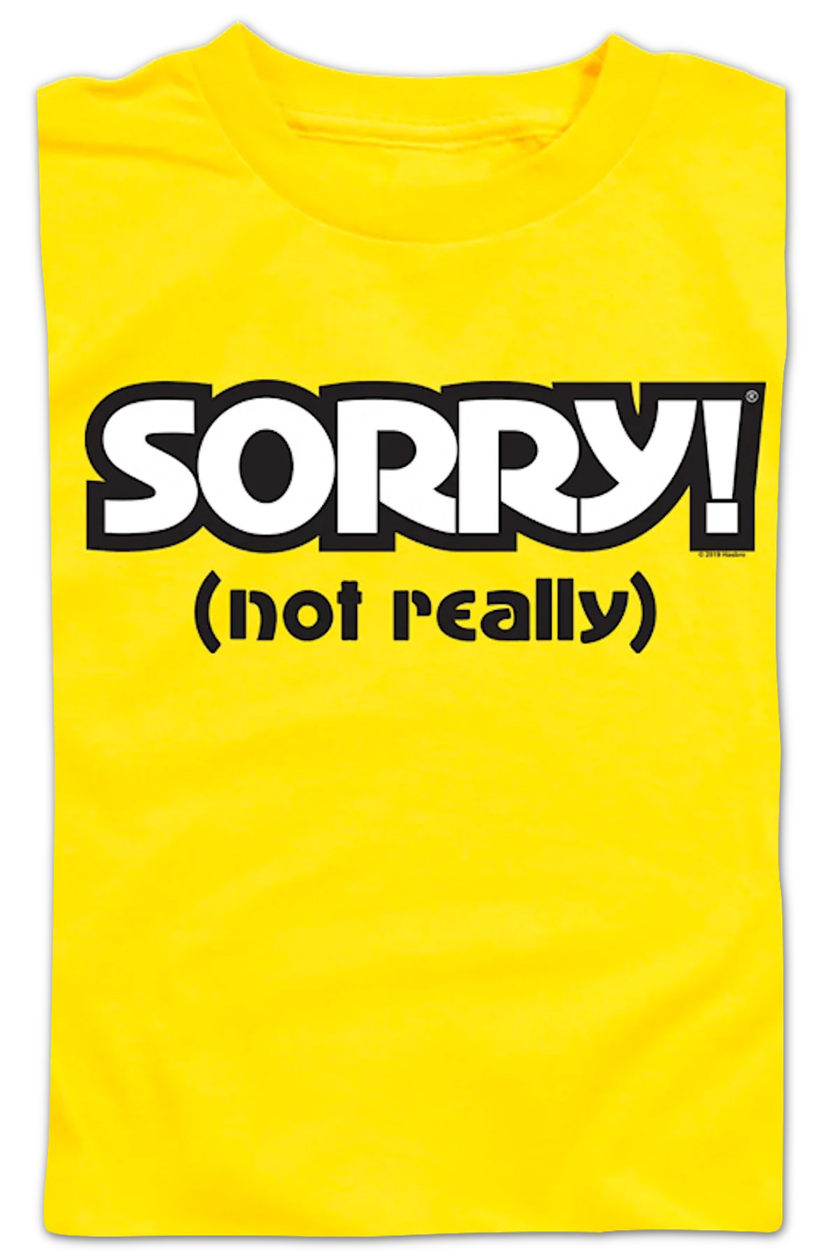 Youth Yellow Sorry Shirt - Image 2