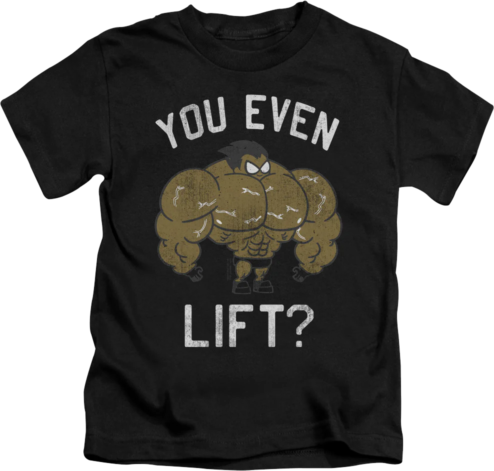 Youth You Even Lift Teen Titans Go Shirt