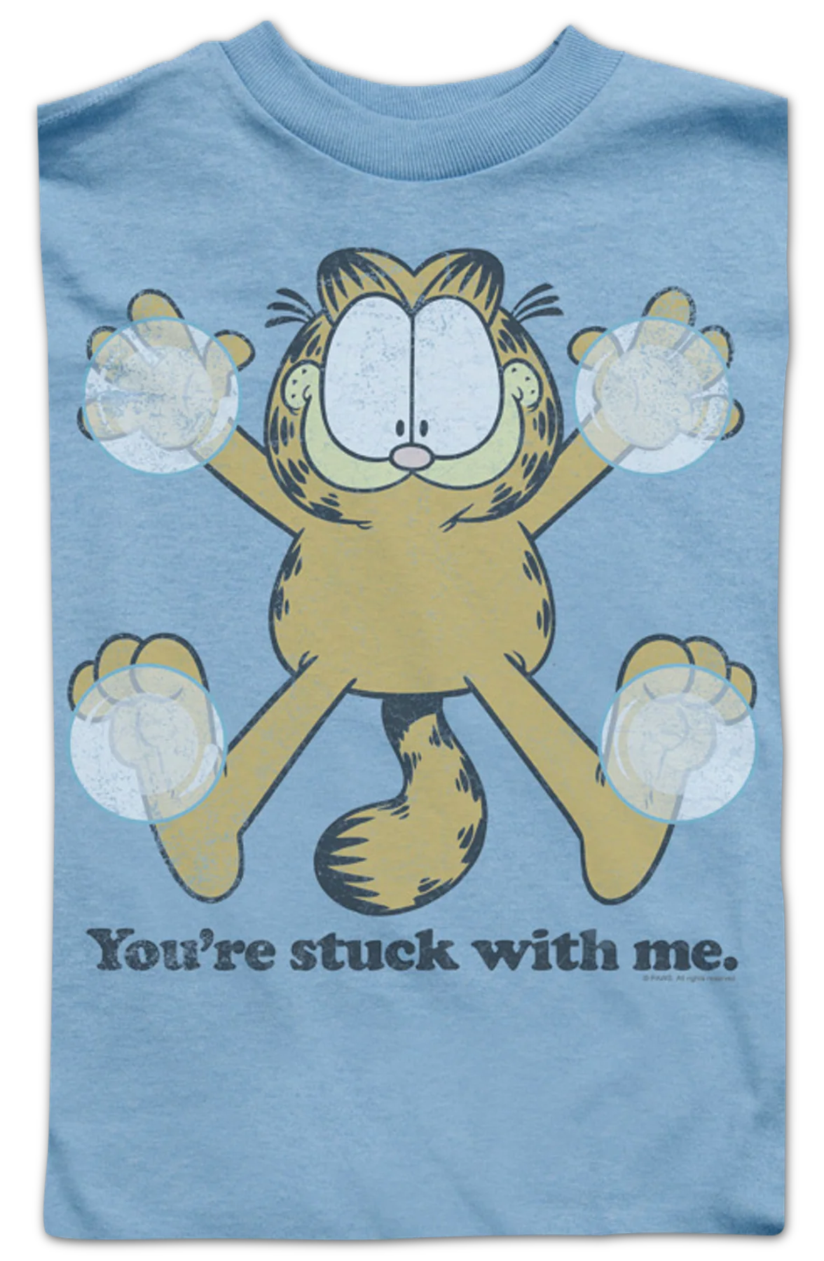 Youth You're Stuck With Me Garfield Shirt - Image 2