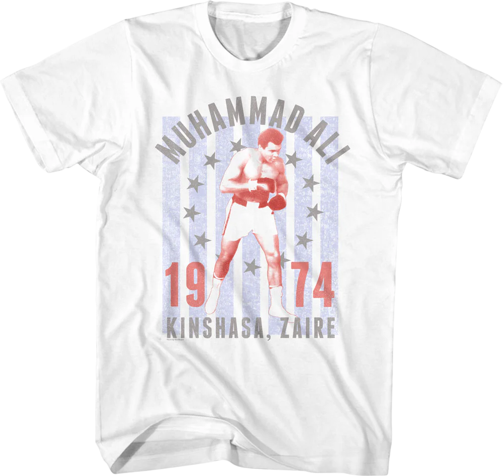 Zaire 1974 Muhammad Ali T-Shirt