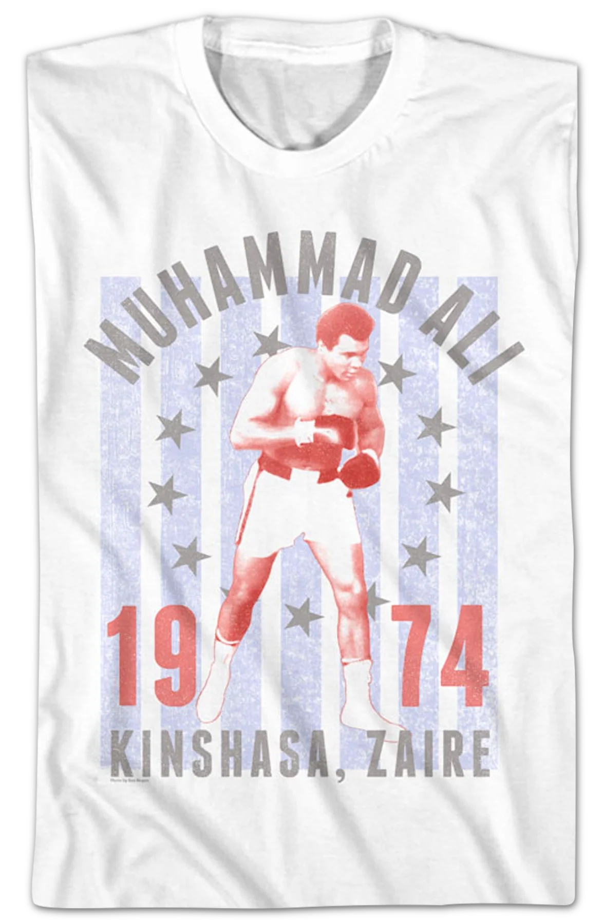 Zaire 1974 Muhammad Ali T-Shirt - Image 2