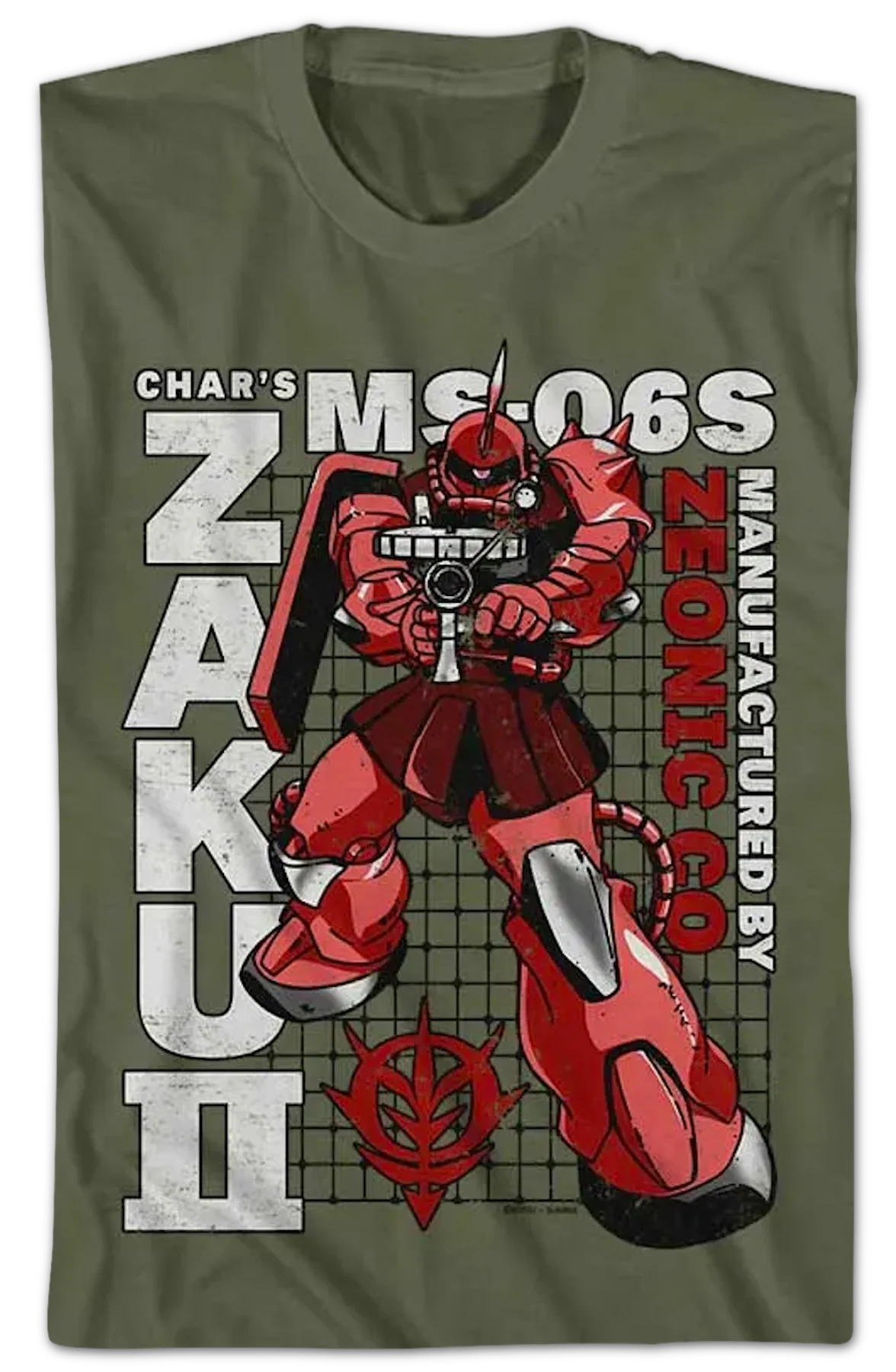 Zaku II Gundam T-Shirt - Image 2