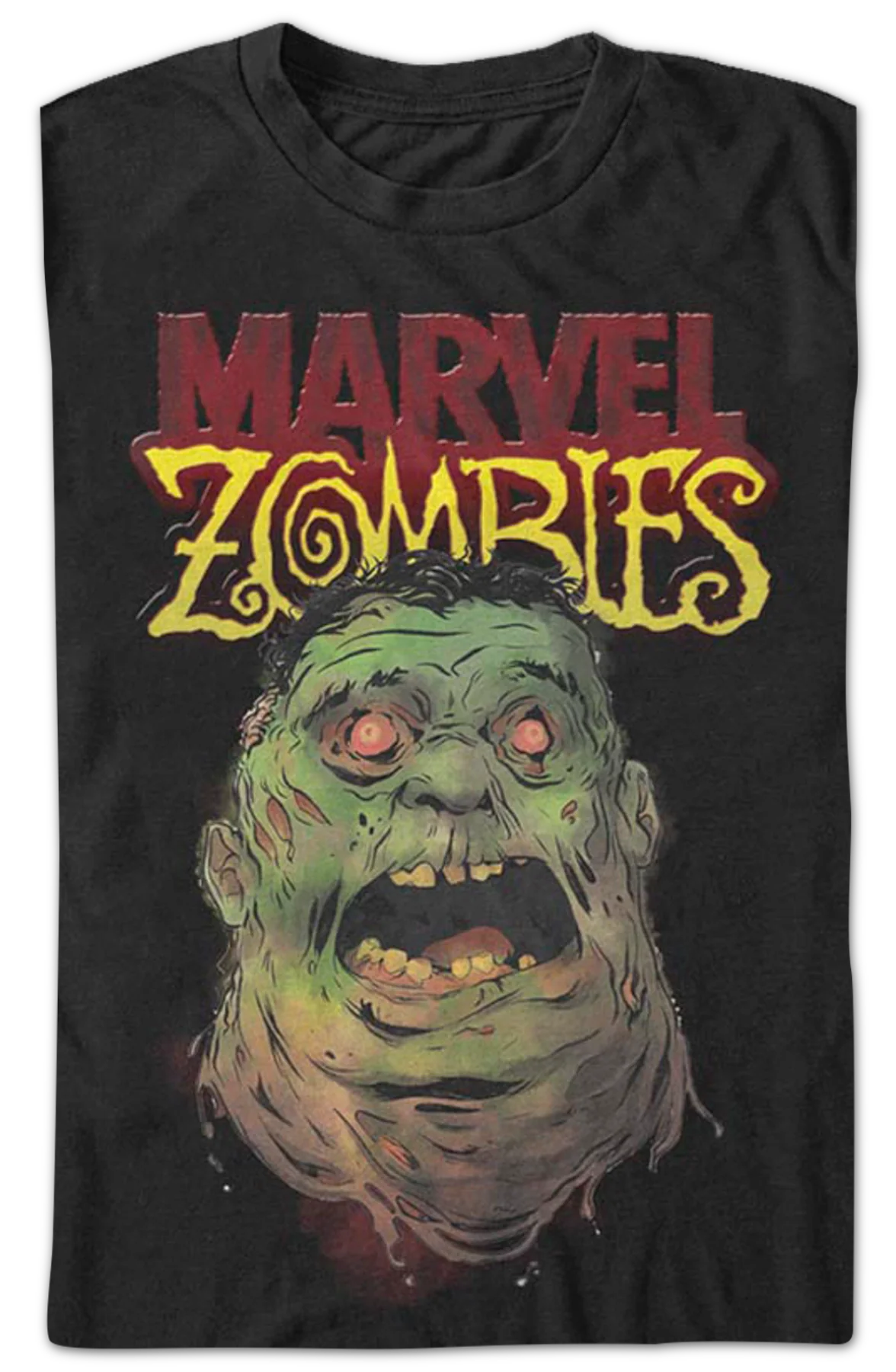 Zombie Incredible Hulk Marvel Comics T-Shirt - Image 2